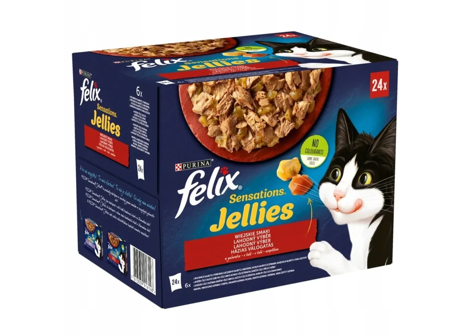 Felix Sensations Jellies – Směs v želé 24×85 g