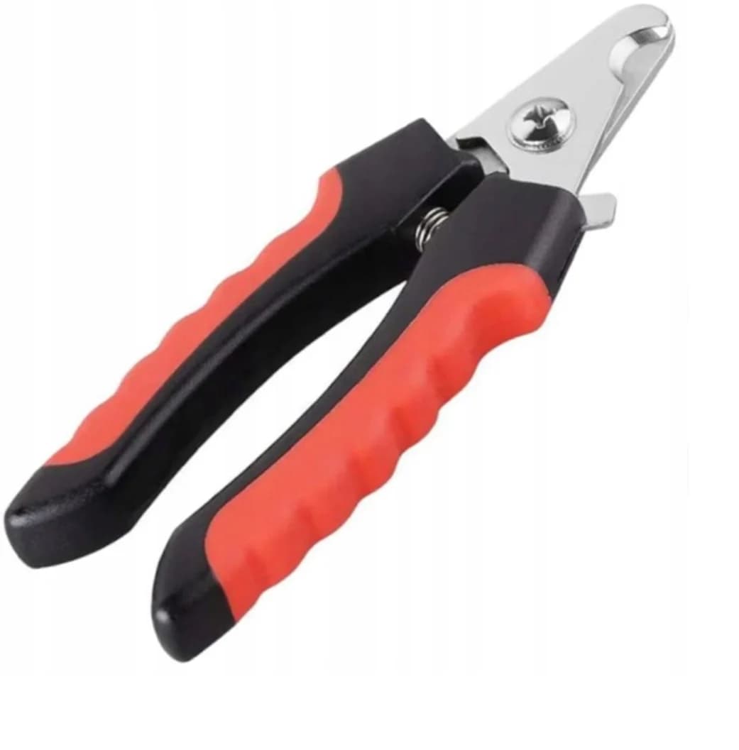 Profesionální kleště na drápky z nerezové oceli s blokádou krátkého řezu. Bezpečné, ergonomické a odolné pro psy i kočky.