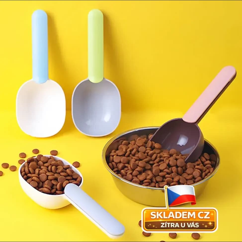 lopatka na krmivo s klipsem